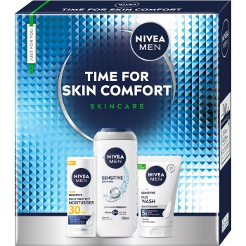 NIVEA MEN Time for Skin Comfort set cadou pentru fata si corp